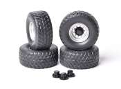 AT-Collections | Nokian Wheels & Rims | AT3200158 | 1/32 | Nokian Country King 560/60R 22.5 Wheelset (Silver) | 